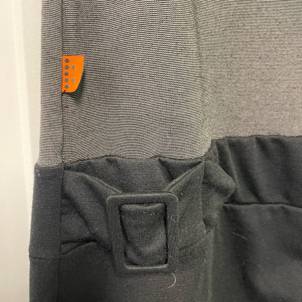 Titis Stylish Gray and Black Dress - Picture 2 of 5